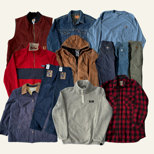 10KG USA Branded Workwear Mix - Grade A