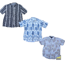 20KG Chemise pour hommes à motif vintage - Manches courtes