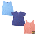 20KG Vintage Women’s Solid Color Lightweight Tops