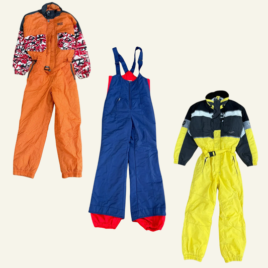40KG Vintage Winter Ski Overall Mix