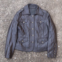 20KG Veste en cuir vintage pour femmes