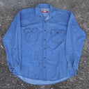 20KG Chemise en Jean Vintage